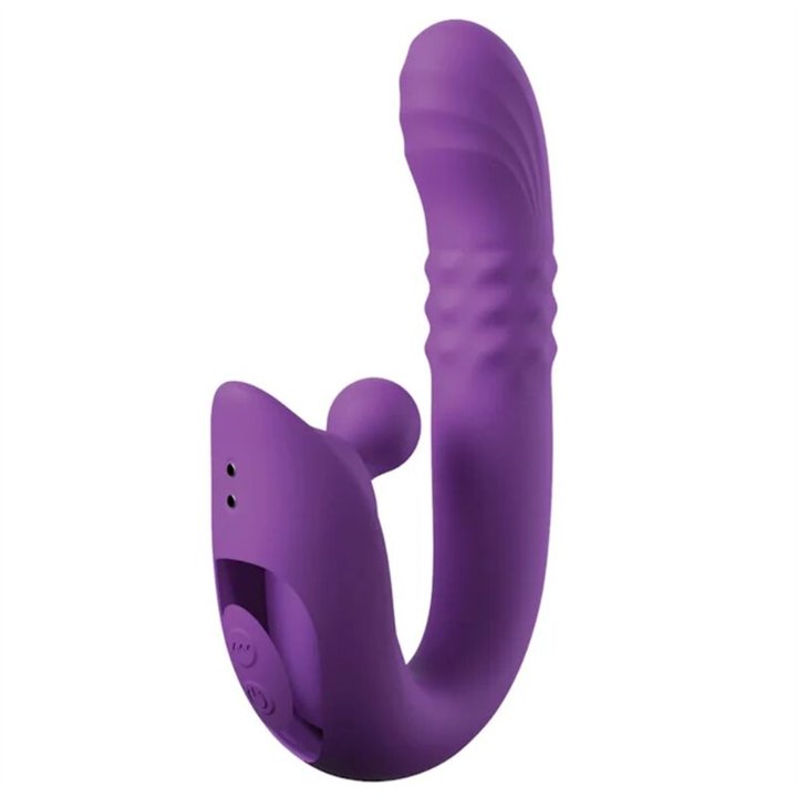 FANTASY FOR HER - HARMONI PRO PURPLE G-SPOT & CLITORAL RABBIT VIBRATOR - D-246320
