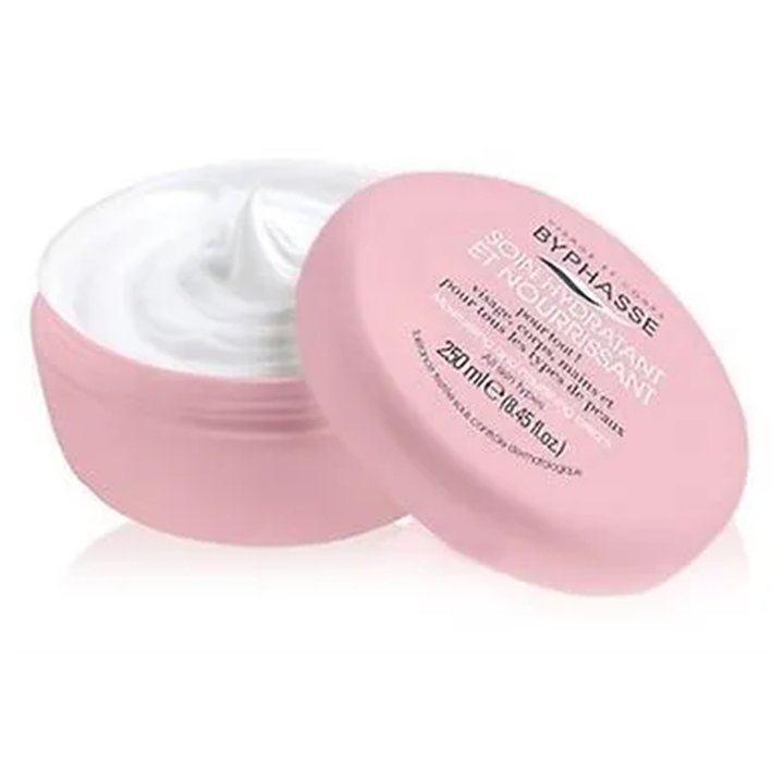 Byphasse Crema Hidratante y Nutritiva Cara y Cuerpo 250ml - unisex - Teknashop Ltd