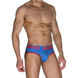 MACHO - MCH005 CLASSIC SLIP BLUE + RED XL - D-245761 - Teknashop Ltd