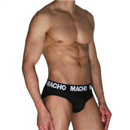 MACHO  - MCH007  CLASSIC SLIP BLACK + BLACK L - D-245768