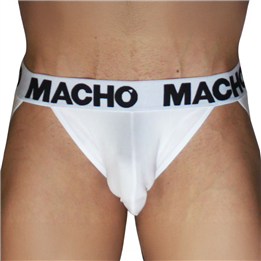 MACHO - MX29BL JOCK WHITE + WHITE S - D-245779