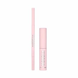 Set Kylie Cosmetics: Kybrow, Defined, Eyebrow Cream Pencil & Brush 2-In-1, 003, Cool Brown, 0.09 g + By Kylie, Define, Eyebrow G