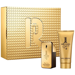 Set Paco Rabanne: 1 Million, Eau De Parfum, For Men, 50 ml + 1 Million, Shower Gel, For All Skin Types, 100 ml