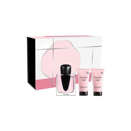 Set Shiseido: Ginza, Eau De Parfum, For Women, 50 ml + Ginza, Moisturizing, Body Lotion, 50 ml + Ginza, Hydrating, Hand Cream, 5