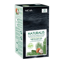 Naturalis, Neva, Vegan & Natural Ingredients, Permanent Hair Dye, 1.1 Black Blue, 150 ml - Teknashop Ltd