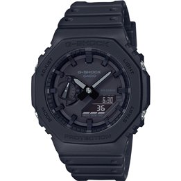 CASIO G-SHOCK Mod. OAK - ALL BLACK - WW.GA-2100-1A1ER