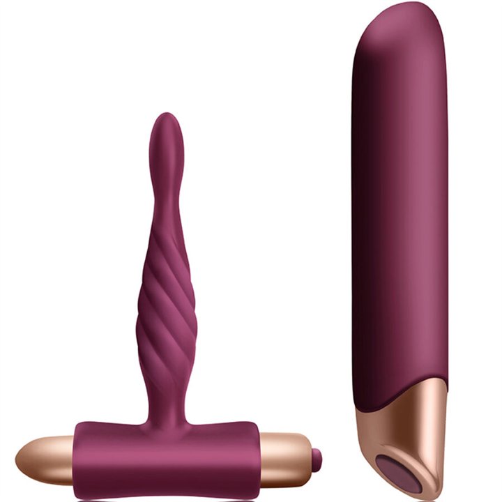 CLIMAXIMUM - RAPTURE KIT VIBRATOR CLASSIC + BEGINNER ANAL PLUG - D-244514 - Teknashop Ltd