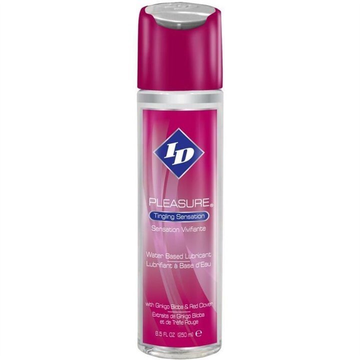 ID PLEASURE - TINGING SENSATION WATER BASED LUBRICANT 250 ML - D-236934 - Teknashop Ltd