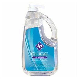 ID GLIDE - WATER BASED LUBRICANT + HYPOALLERGENIC NATURAL FEEL 1900 ML - D-236942 - Teknashop Ltd
