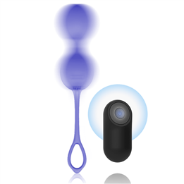 MR BOSS - DUMAS VIBRATING KEGEL BEADS REMOTE CONTROL - D-232442 - Teknashop Ltd
