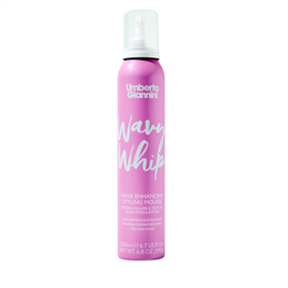 Umberto Giannini, Wavy Whip, Hair Styling Mousse, Volumizing & Texturizing, Medium, 200 ml - Teknashop Ltd
