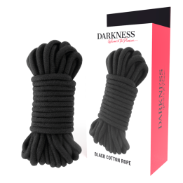 DARKNESS - JAPANESE ROPE 20 M BLACK - D-227998 - Teknashop Ltd