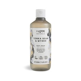 I Love, Naturals Collection, Hydrating, Tonka Bean & Myrrh, Body Wash, 500 ml - Teknashop Ltd