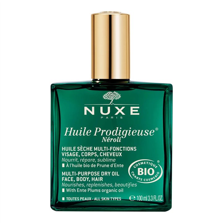 Nuxe, Huile Prodigieuse Multi-Purpose Neroli, Body Oil, For Face, Body & Hair, 100 ml - Teknashop Ltd