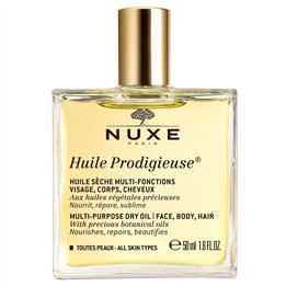 Nuxe, Huile Prodigieuse Multi-Purpose, Body Oil, For Face, Body & Hair, 50 ml - Teknashop Ltd