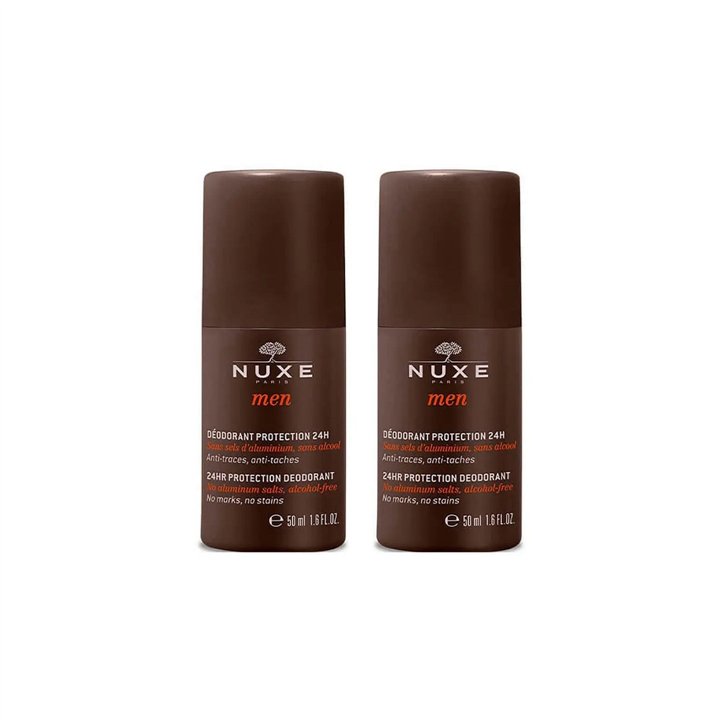 Set Duo, Nuxe, Men, 24h Protection, Deodorant Roll-On, For Men, 2 pcs, 50 ml - Teknashop Ltd