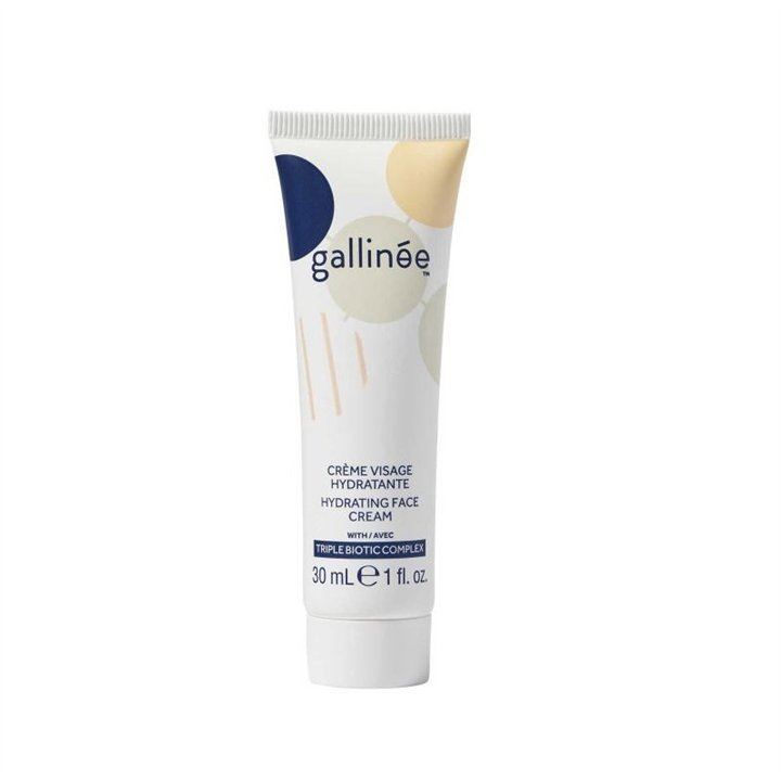 Gallinee, Microbiome Skincare, Prebiotics & Postbiotics, Hydrating, Cream, For Face, 30 ml - Teknashop Ltd