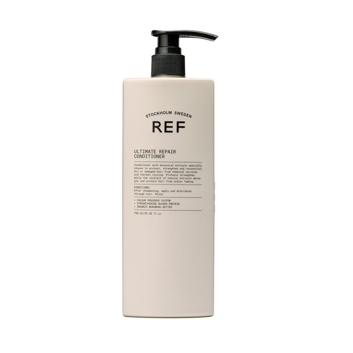 Ref Stockholm, Ultimate Repair, Sulfates-Free, Hair Conditioner, For Hydrate/Detangle & Shine, 750 ml - Teknashop Ltd