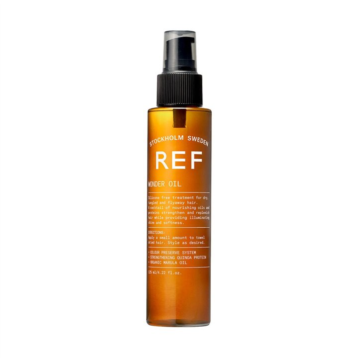 Ref Stockholm, Wonder Oil, Vegan, Hair Oil, For Shine & Softness, 125 ml - Teknashop Ltd