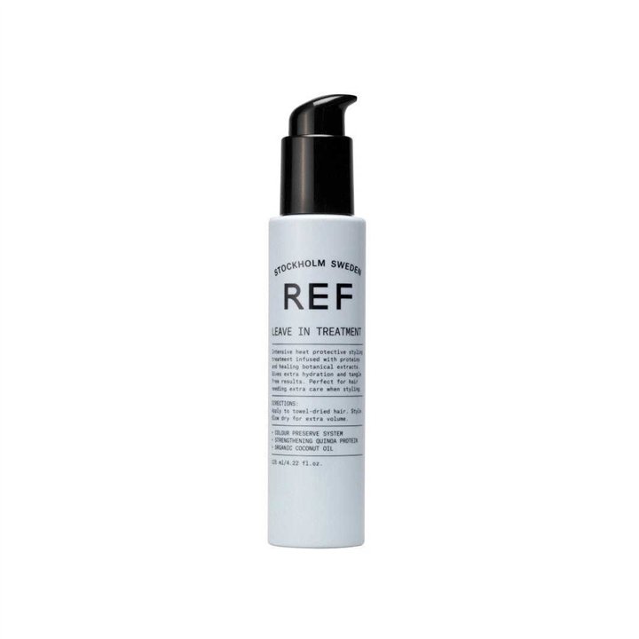 Ref Stockholm, Signature Collection, Vegan, Hair Leave-In Cream Treatment, Heat Protection, 125 ml - Teknashop Ltd