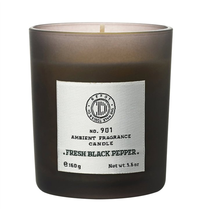 Depot, 900 Scents No. 901, Fresh Black Pepper, Scented Candle, 160 g - Teknashop Ltd