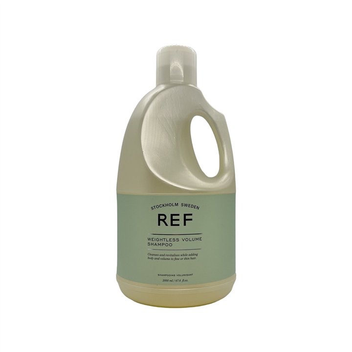 Ref Stockholm, Weightless Volume, Sulfates-Free, Hair Shampoo, Texturizing & Volumizing, 2000 ml - Teknashop Ltd