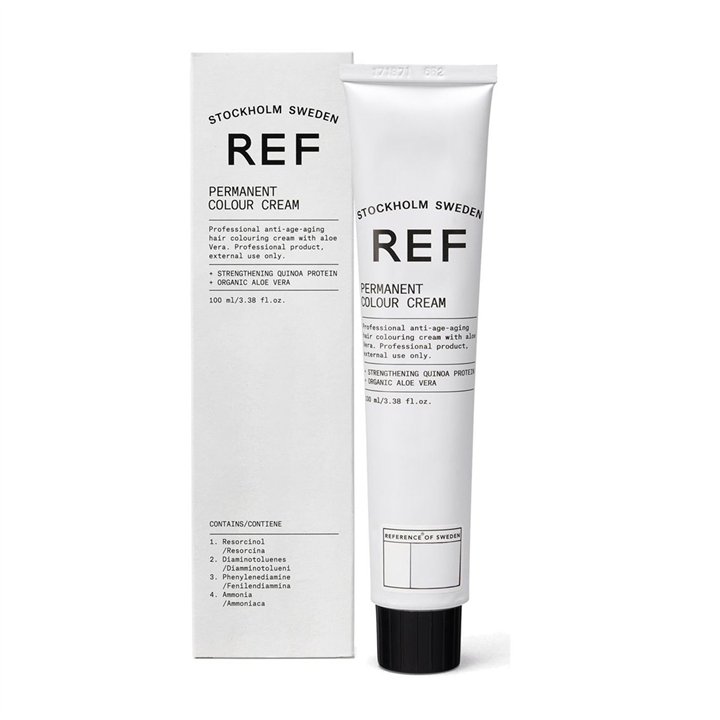 Ref Stockholm, Permanent Colour, Vegan, Permanent Hair Dye, 6.22 Brilliant Violet Dark Blonde, 100 ml - Teknashop Ltd