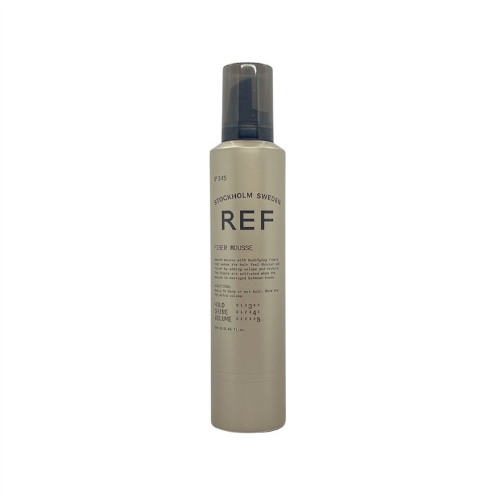 Ref Stockholm, Volume & Bodifying No.345, Vegan, Hair Styling Mousse, For Volume & Texture, Medium Hold, 250 ml - Teknashop Ltd