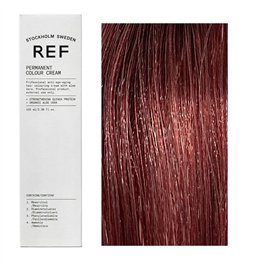 Ref Stockholm, Permanent Colour, Vegan, Permanent Hair Dye, 6.62 Brilliant Red Dark Blonde, 100 ml - Teknashop Ltd