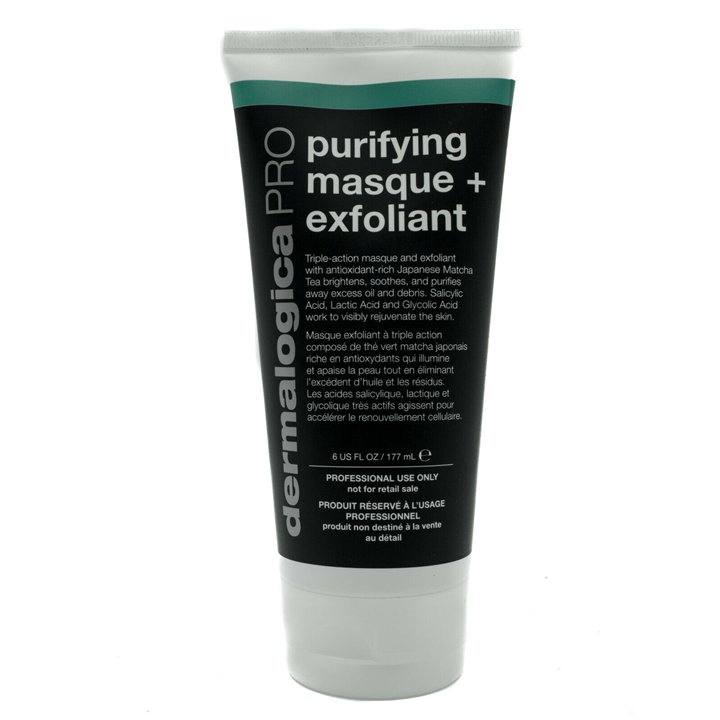 Set Duo, Dermalogica, Pro - Purifying Masque & Exfoliant, Japanese Matcha Tea, Brightens/Soothes & Purifies, Day, Cream Mask, Fo