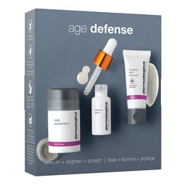 Age Defence Set Dermalogica: Daily Superfoliant, Anti-Pollution, Exfoliating Powder, 13 g + Biolumin-C, Vitamin C, Brightening, 