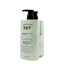 Duo Set Ref Stockholm: Weightless Volume, Sulfates-Free, Hair Shampoo, For Volume & Texture, 600 ml + Weightless Volume, Sulfate