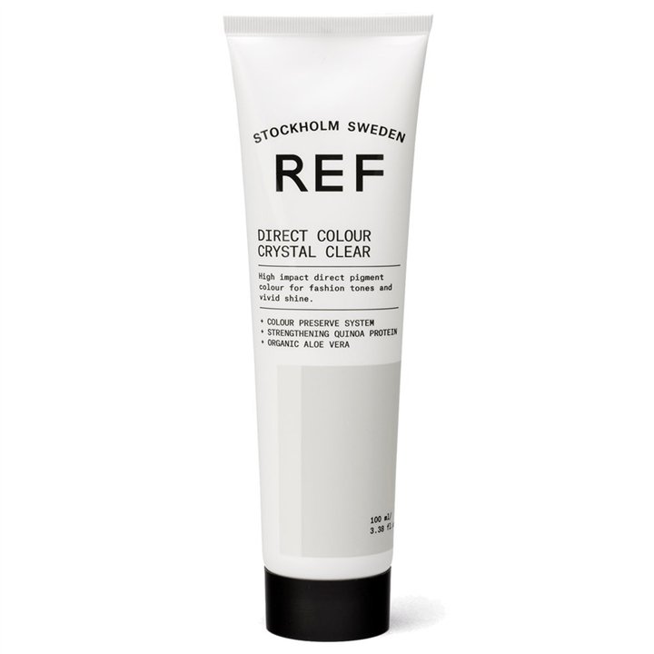 Ref Stockholm, Direct Colour, Ammonia-Free, Semi-Permanent Hair Dye,  Crystal Clear, 100 ml - Teknashop Ltd