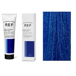 Ref Stockholm, Direct Colour, Ammonia-Free, Semi-Permanent Hair Dye,  Denim Blue, 100 ml - Teknashop Ltd