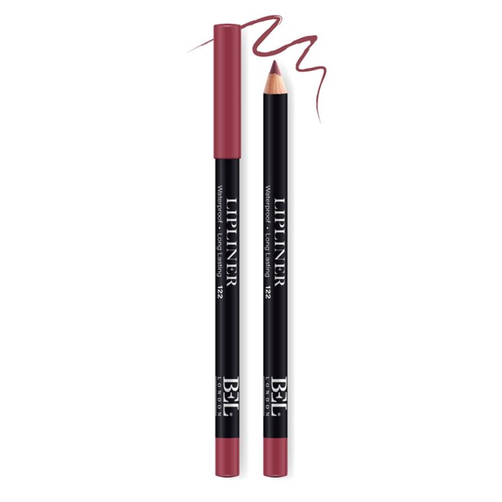 Bel London, BEL London, Hydrogenated Vegetable Oil, Waterproof, Contour, Lip Liner, 122, 0.78 g - Teknashop Ltd