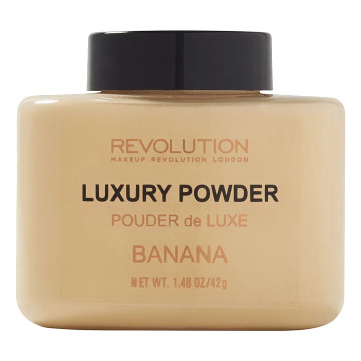 Makeup Revolution, Luxury, Fix, Loose Setting Powder, Banana, 32 g - Teknashop Ltd