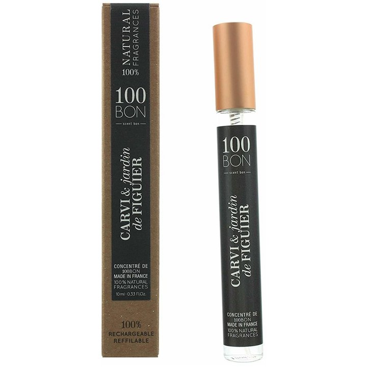 100 Bon, Carvi & Jardin de Figuier, Eau De Parfum, Unisex, Refillable, 10 ml - Teknashop Ltd