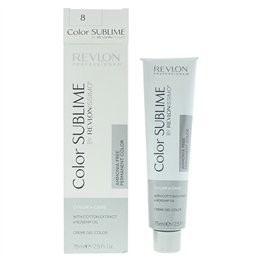 Revlon, Color Sublime, Permanent Hair Dye, 8 Light Blonde, 75 ml - Teknashop Ltd
