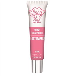 Lippy Inc., Yummy Sugar, Lip Scrub, Strawberry, 15 g - Teknashop Ltd