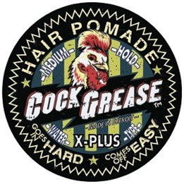 Cock Grease, X Plus, Hair Styling Pomade, Matte Finish, Medium Hold, 50 g - Teknashop Ltd