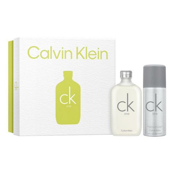 Set Calvin Klein:  + CK One, 24h Protection, Deodorant Spray, For Men, 150 ml - Teknashop Ltd