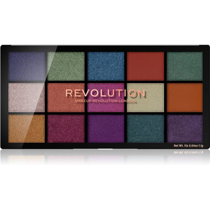 Makeup Revolution, Reloaded Passion For Colour, Eyeshadow Palette, Passion For Colour, 15 Shades, 16.5 g - Teknashop Ltd