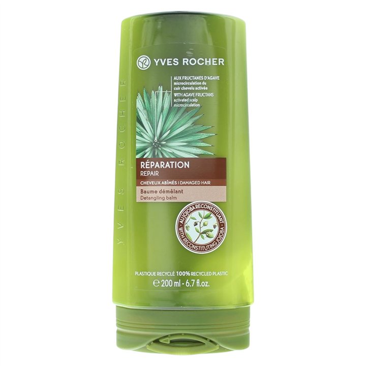 Yves Rocher, Detangling Balm, Hair Balm, Repairing, 200 ml - Teknashop Ltd
