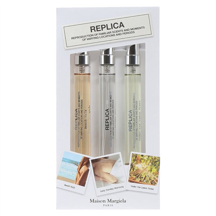 Set Maison Margiela: Replica Beach Walk, Eau De Toilette, For Women, 10 ml + Replica Bubble Bath, Eau De Toilette, For Women, 10