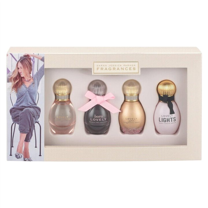 Set Sarah Jessica Parker: Lovely, Eau De Parfum, For Women, 5 ml *Miniature + Born Lovely, Eau De Parfum, For Women, 5 ml *Minia