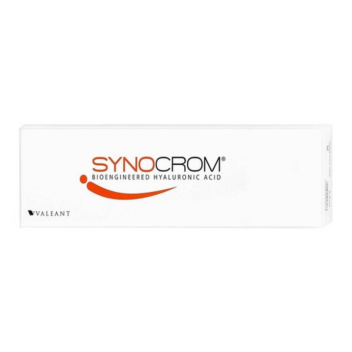 Valeant, Synocrom, Synocrom 1%, Pain Relief For Osteoarthritis, Pre-Filled Syringe, 2 ml - Teknashop Ltd