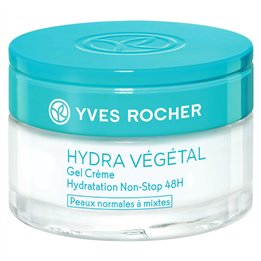 Yves Rocher, Hydra Vegetal, Hydration, Gel Cream, For Face, 50 ml - Teknashop Ltd