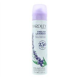 Yardley, English Lavender, Deodorant Spray, For Women, 75 ml - Teknashop Ltd