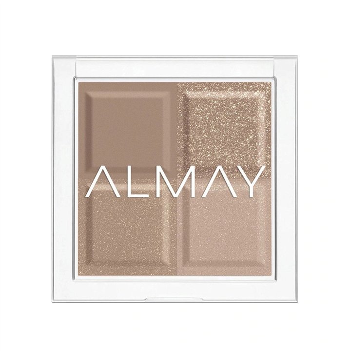 Almay, Shadow Quad, Eyeshadow Palette, 130, Oyster, 4 Shades, 3.5 g - Teknashop Ltd