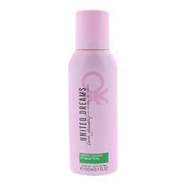 Benetton, United Dreams Love Yourself, Floral, Deodorant Spray, For Women, 150 ml - Teknashop Ltd